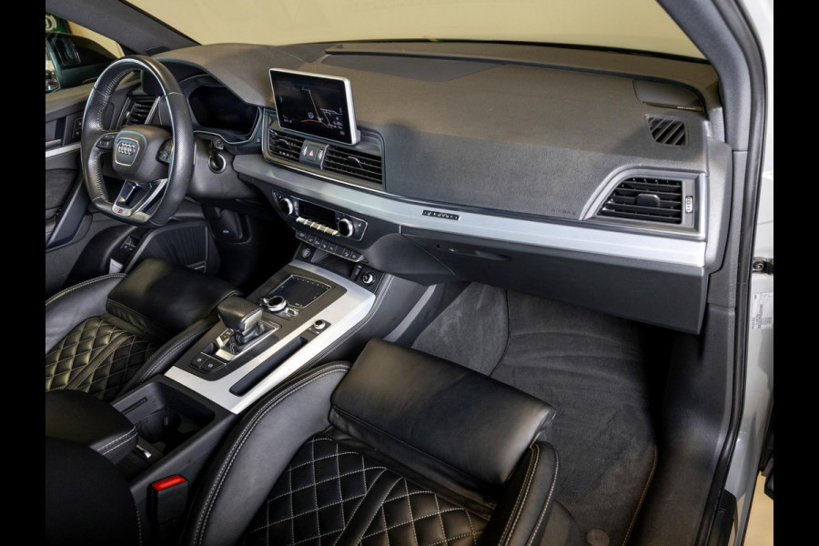 Audi Q5 50 TFSI e quattro S-Line edition SOH 92% / 300pk / Panorama dak / Trekhaak / Rondomzicht camera /