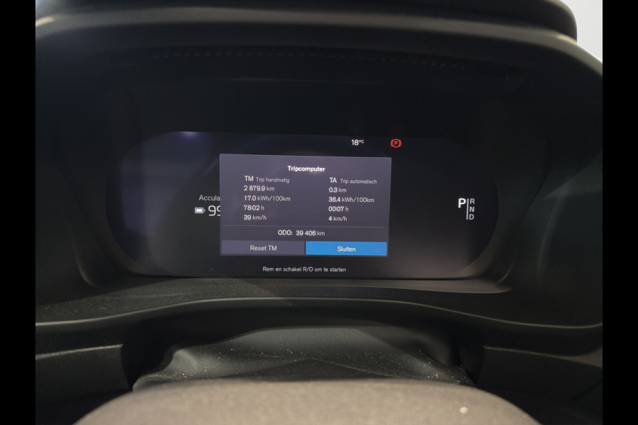 Volvo C40 Aut. Single Motor Extened Range Panoramadak Parkeercamera 82kWh 252pk