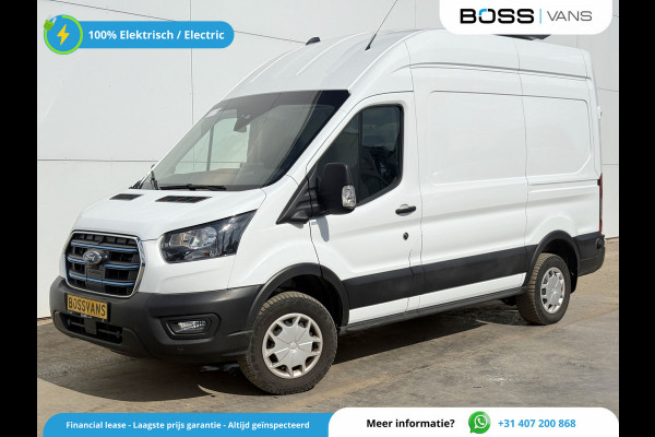 Ford E-Transit 68kWh 184PK L2H3 317km WLTP 97.3% (SOH) BEV Snelladen 360° Camera Climate Control Cruise Control Navigatie Carplay Parkeersensoren v+a