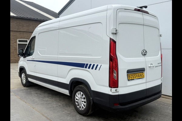 Maxus eDeliver 9 72kWh 204PK Elektrisch 72kWh 280km WLTP L3H2 ACC Stoelverwarming Snelladen LED Carplay Parkeersensoren v+a Airco BPM Vrij