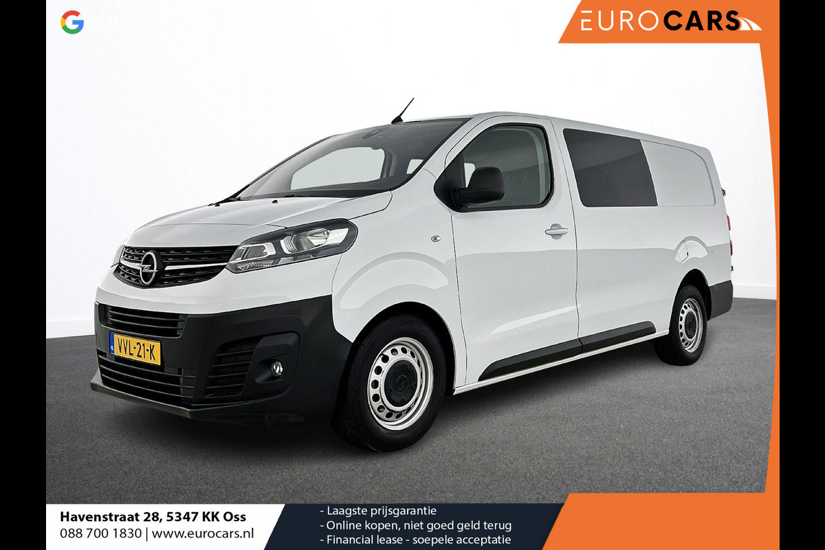 Opel Vivaro 145pk Automaat Dubbele Cabine L3H1 Navigatie Apple Carplay Cruise control Trekhaak