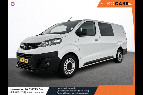 Opel Vivaro 145pk Automaat Dubbele Cabine L3H1 Navigatie Apple Carplay Cruise control Trekhaak