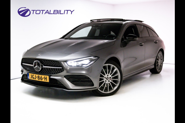 Mercedes-Benz CLA-Klasse Shooting Brake 250 e AMG Line Night Pack 218 PK | Panoramadak | 19 inch | Stoelverwarming | Navigatie | Sfeerverlichting Camera, Car-play, Afn. trekhaak, Multibeam led