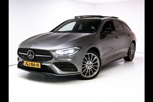 Mercedes-Benz CLA-Klasse Shooting Brake 250 e AMG Line Night Pack 218 PK | Panoramadak | 19 inch | Stoelverwarming | Navigatie | Sfeerverlichting Camera, Car-play, Afn. trekhaak, Multibeam led