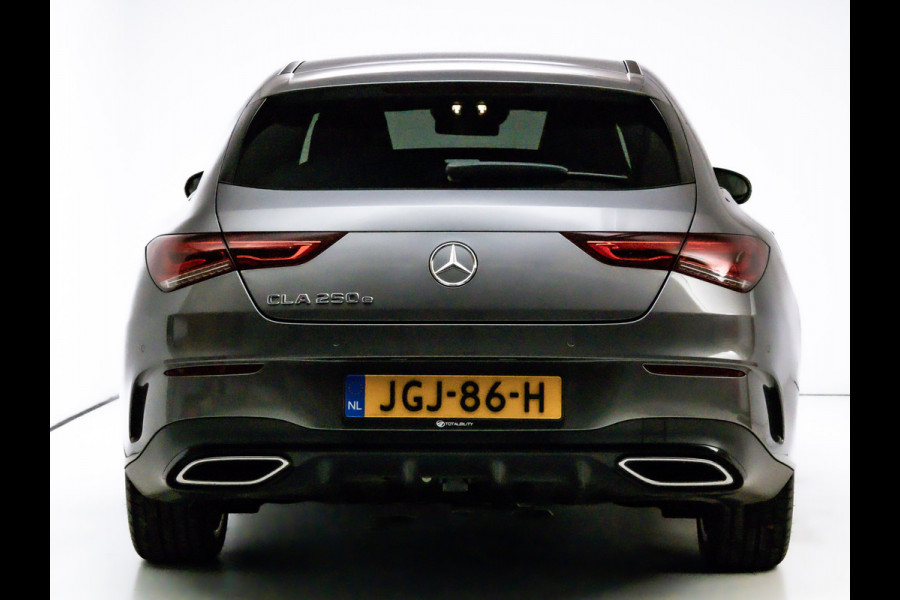 Mercedes-Benz CLA-Klasse Shooting Brake 250 e AMG Line Night Pack 218 PK | Panoramadak | 19 inch | Stoelverwarming | Navigatie | Sfeerverlichting Camera, Car-play, Afn. trekhaak, Multibeam led