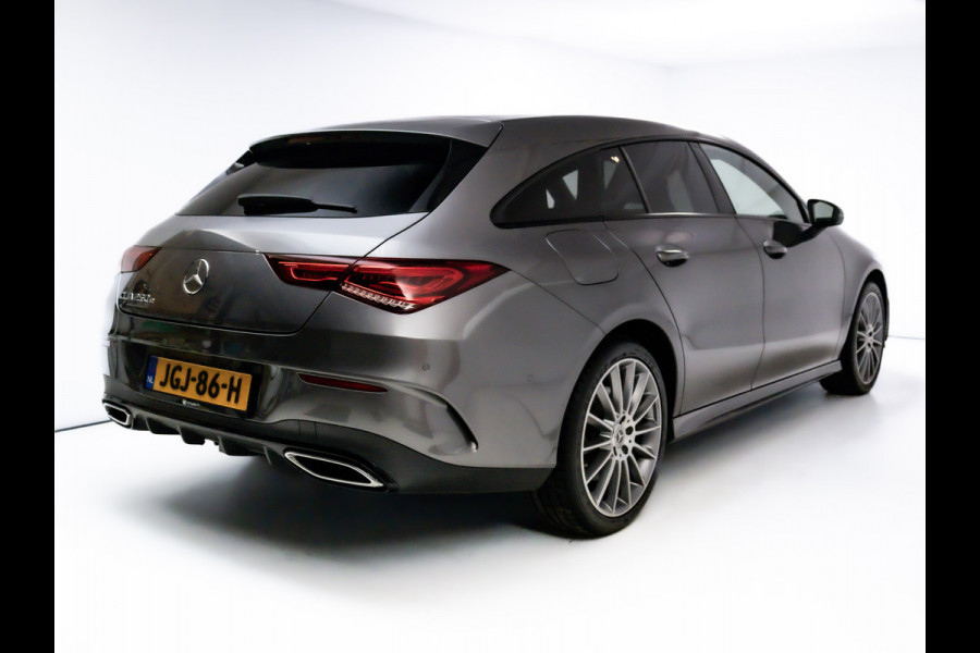 Mercedes-Benz CLA-Klasse Shooting Brake 250 e AMG Line Night Pack 218 PK | Panoramadak | 19 inch | Stoelverwarming | Navigatie | Sfeerverlichting Camera, Car-play, Afn. trekhaak, Multibeam led