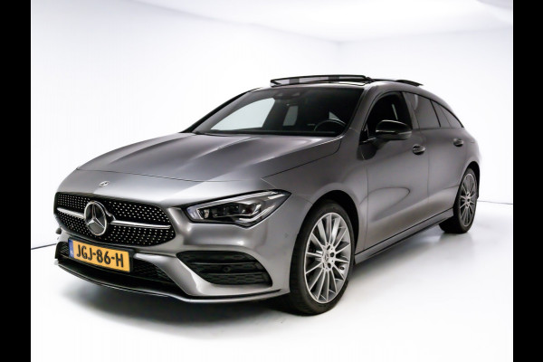 Mercedes-Benz CLA-Klasse Shooting Brake 250 e AMG Line Night Pack 218 PK | Panoramadak | 19 inch | Stoelverwarming | Navigatie | Sfeerverlichting Camera, Car-play, Afn. trekhaak, Multibeam led