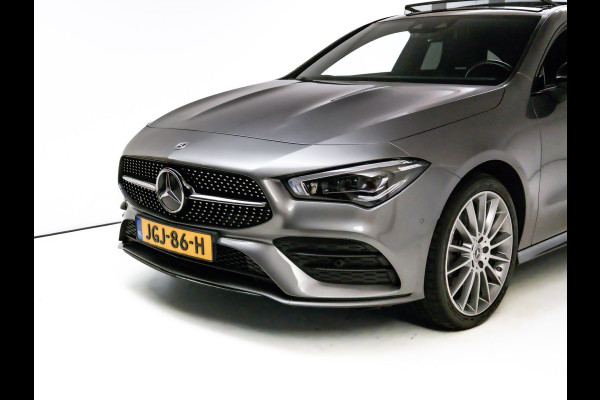 Mercedes-Benz CLA-Klasse Shooting Brake 250 e AMG Line Night Pack 218 PK | Panoramadak | 19 inch | Stoelverwarming | Navigatie | Sfeerverlichting Camera, Car-play, Afn. trekhaak, Multibeam led