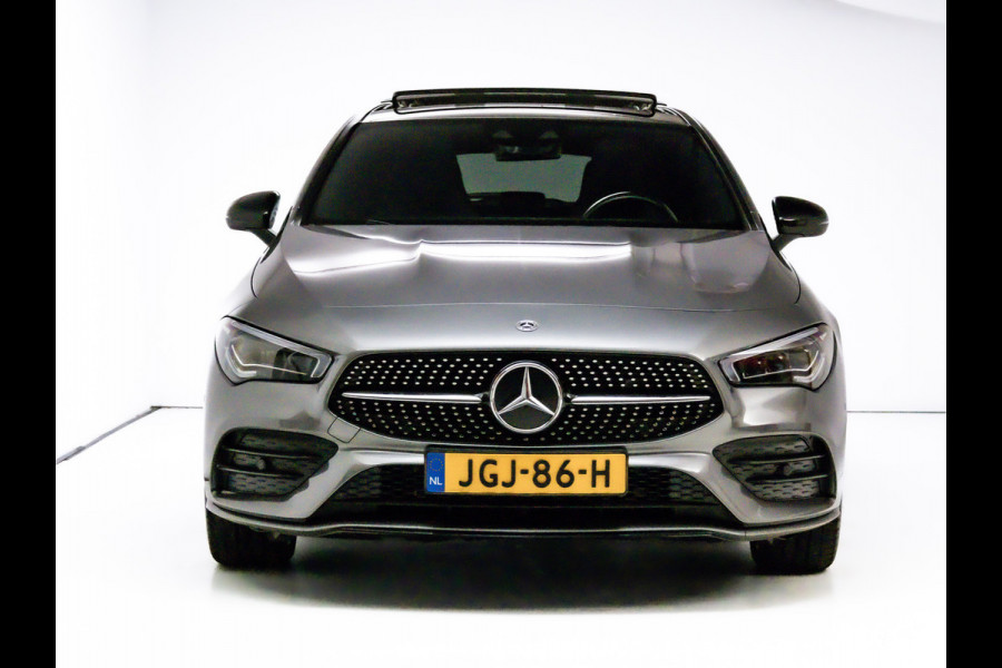 Mercedes-Benz CLA-Klasse Shooting Brake 250 e AMG Line Night Pack 218 PK | Panoramadak | 19 inch | Stoelverwarming | Navigatie | Sfeerverlichting Camera, Car-play, Afn. trekhaak, Multibeam led