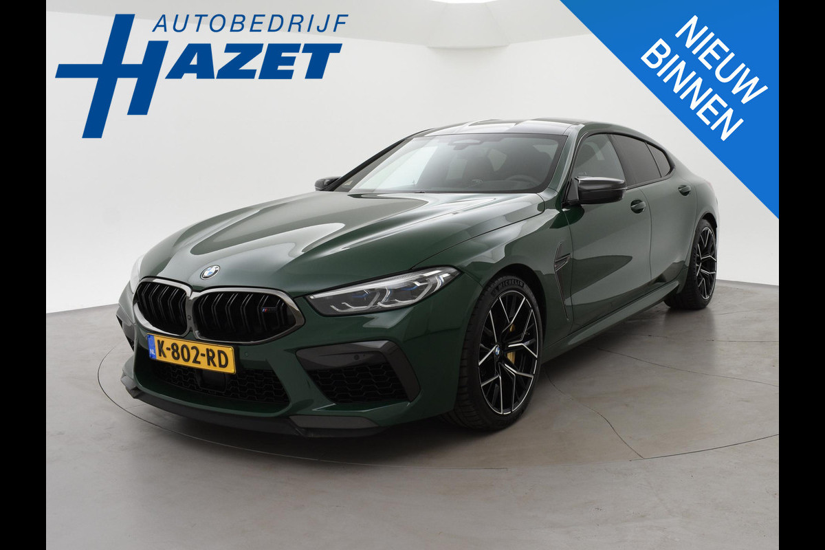 BMW 8 Serie Gran Coupé M8 COMPETITION 626 PK IRISH GREEN + BOWERS & WILKINS | KERAMISCHE REMMEN