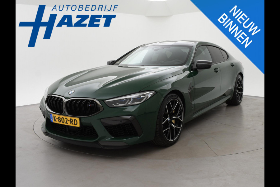 BMW 8 Serie Gran Coupé M8 COMPETITION 626 PK IRISH GREEN + BOWERS & WILKINS | KERAMISCHE REMMEN