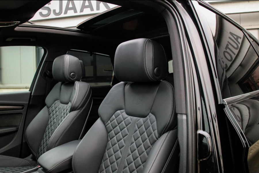 Audi Q5 3.0TFSI SQ5 Quattro S-Line 354pk Automaat! 1e Eig|DLR|Luchtvering|Kuipstoelen|Panoramadak|Virtual Cockpit|Black|Carbon|22