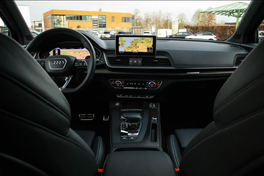 Audi Q5 3.0TFSI SQ5 Quattro S-Line 354pk Automaat! 1e Eig|DLR|Luchtvering|Kuipstoelen|Panoramadak|Virtual Cockpit|Black|Carbon|22