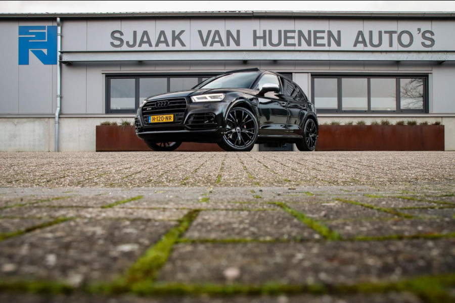 Audi Q5 3.0TFSI SQ5 Quattro S-Line 354pk Automaat! 1e Eig|DLR|Luchtvering|Kuipstoelen|Panoramadak|Virtual Cockpit|Black|Carbon|22