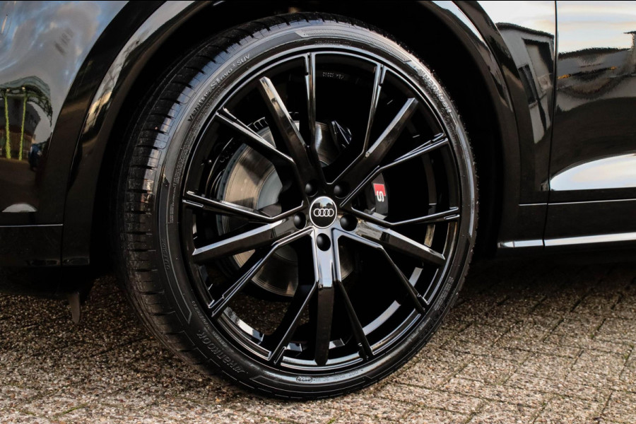Audi Q5 3.0TFSI SQ5 Quattro S-Line 354pk Automaat! 1e Eig|DLR|Luchtvering|Kuipstoelen|Panoramadak|Virtual Cockpit|Black|Carbon|22