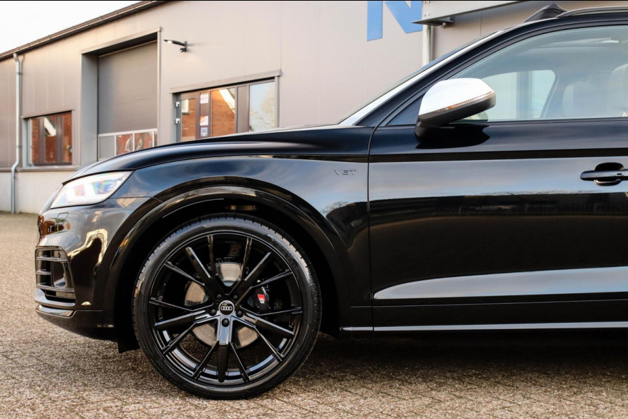 Audi Q5 3.0TFSI SQ5 Quattro S-Line 354pk Automaat! 1e Eig|DLR|Luchtvering|Kuipstoelen|Panoramadak|Virtual Cockpit|Black|Carbon|22