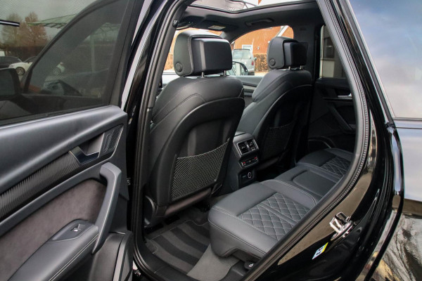 Audi SQ5 3.0TFSI Q5 Quattro S-Line 354pk Automaat! 1e Eig|DLR|Luchtvering|Kuipstoelen|Panoramadak|Virtual Cockpit|Black|Carbon|22