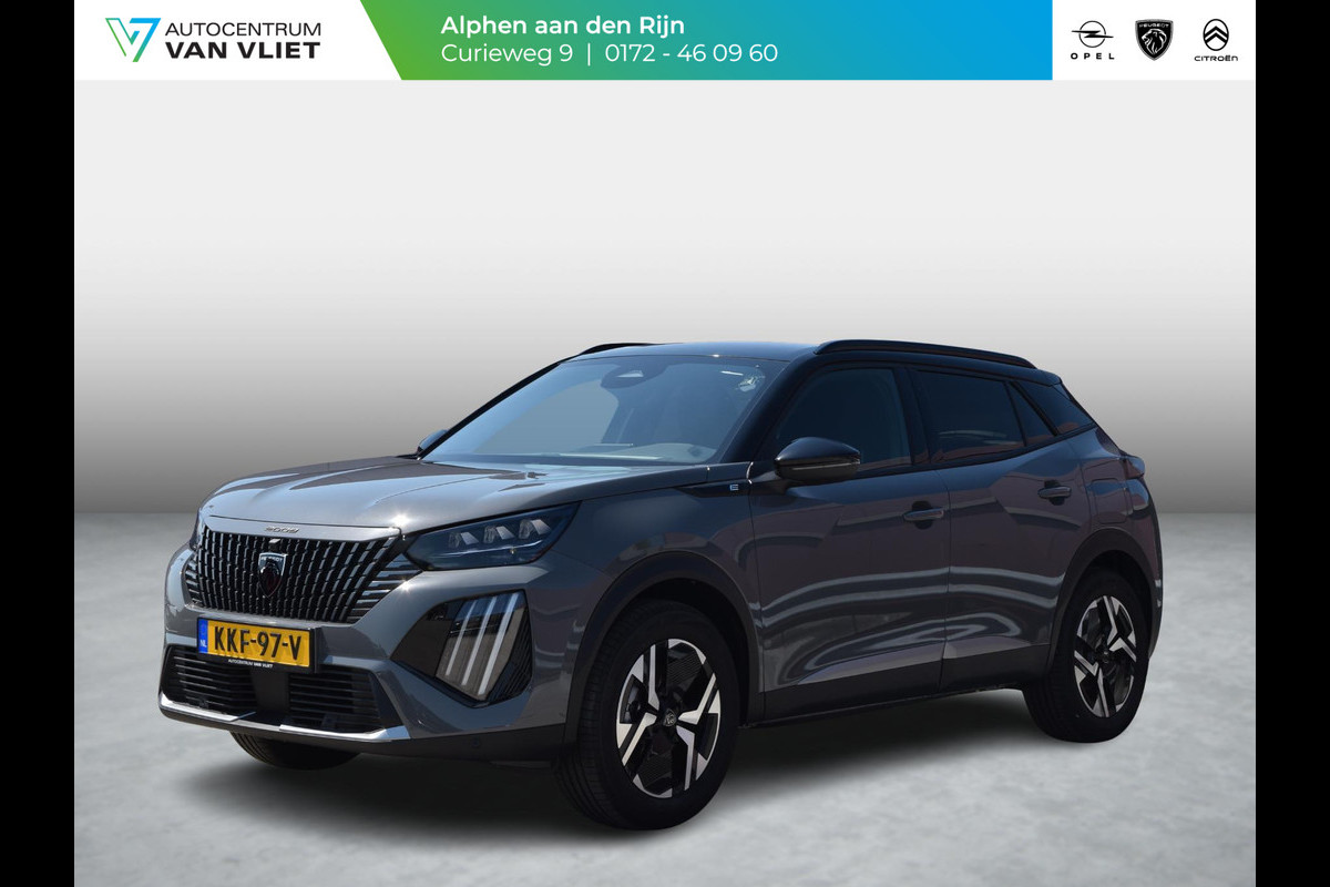 Peugeot e-2008 EV GT Avantage 54 kWh Warmtepomp l Alcantara interieur l 360 camera l Navigatie l adaptive cruise control