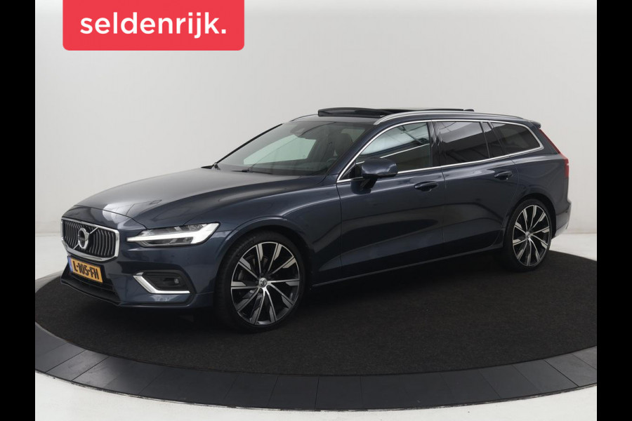 Volvo V60 2.0 B4 Inscription | Panoramadak | Trekhaak | Head-up | Harman/Kardon | Adaptive cuise | Carplay | Stuur/stoelverwarming | 360 camera | Climate control | Leder