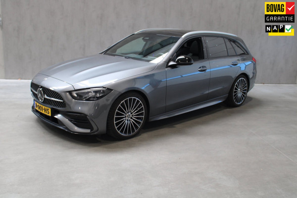 Mercedes-Benz C-Klasse Estate 200 Launch Edition AMG Line Panorama/Led/Night paket/19inch Amg Prijs is Rijklaar