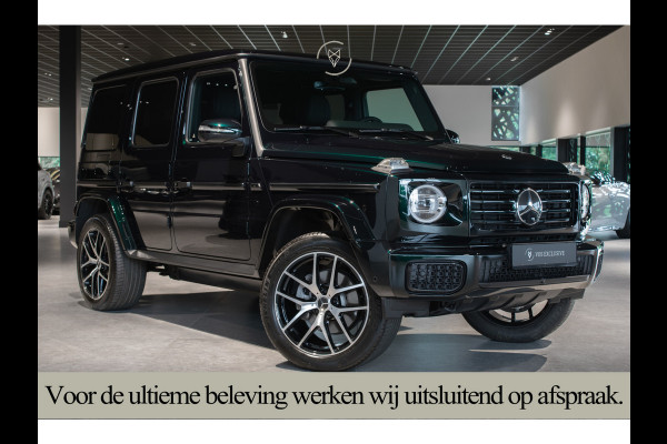 Mercedes-Benz G-Klasse 580 EQ-Technologie 116 kWh 21"AMG|Rij-assistentie Plus|Volleder|360º|MBUX|Mem|Privacyglass|NL Auto|2761 km!