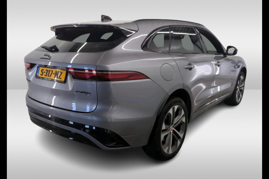 Jaguar F-Pace 2.0 P400e PHEV AWD. R-Dynamic HSE / Panoramadak / Leder-luxe / Pdc.+Camera / Navigatie / Hot-Cold Climate Pack / Surround Sound system / Apk 03-2027