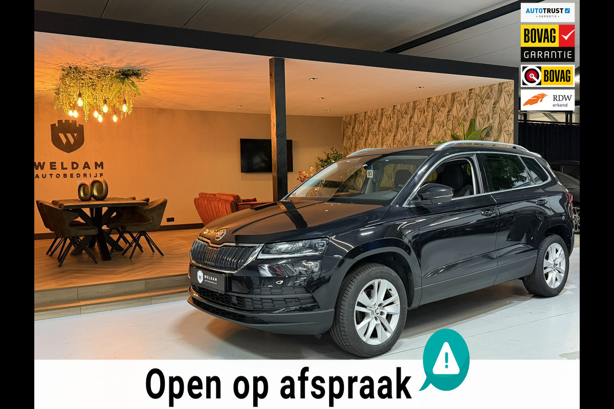 Škoda Karoq 1.5 TSI ACT Style|Trekhaak 1.500kg Trekgewicht|Camera|Sfeerverlichting|StoelVW|Adaptieve Cruise|LED+Xenon|Rijklaar