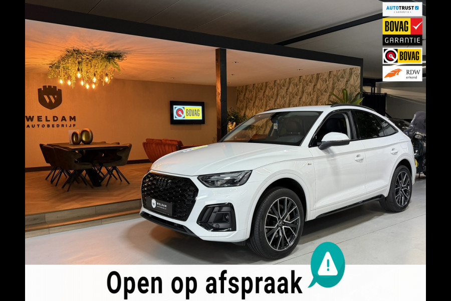 Audi Q5 Sportback 50 TFSI E Quattro S line|Garantie|Dealerondh|ACC|Lane Ass|Camera|Xenon|Rijklaar