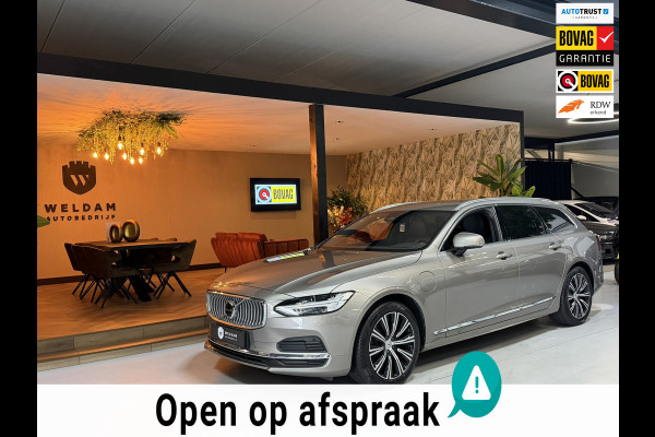 Volvo V90 2.0 T6 AWD Inscription SOH 92%|340PK|ACC|LaneAssist|Luxe|Camera|Elektr.Trekhaak|Garantie|Rijklaar