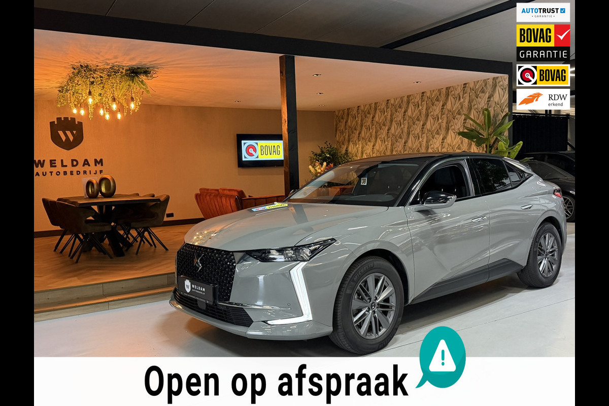 DS DS 4 E-Tense Trekhaak|Plug-in Hybrid|Trekhaak|CarPlay|Leder|ADAS|Garantie|Rijklaar