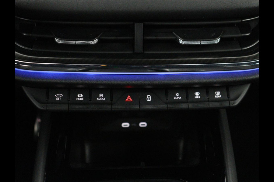 Škoda Enyaq iV 80 Sportline | SOH 92.7% | Leder/alcantara | Stuur/stoel verwarming | Camera | Park assist | Cruise control | Carplay | Sfeerverlichting | 21''