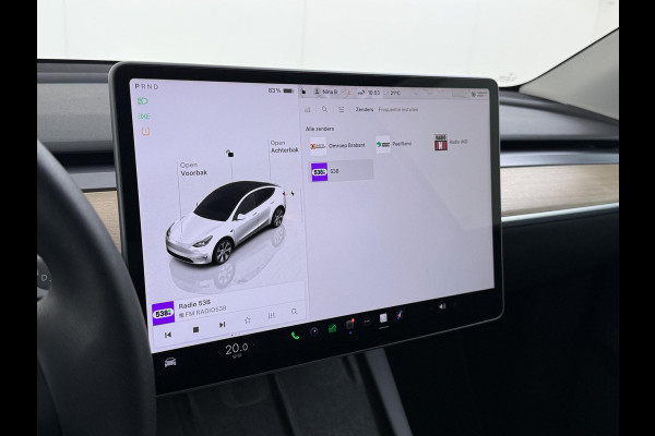 Tesla Model Y Long Range AWD 75 kWh SOH 95% |  TESLA FABRIEKSGARANTIE TOT 2027 | FABRIEKSGARANTIE OP ACCU & AANDRIJFLIJN TOT 2032 OF 192.000 KM| BTW VERREKENBAAR