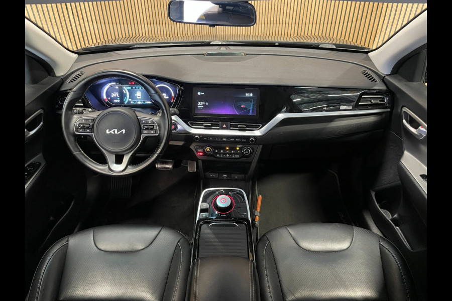 Kia e-Niro 64 kWh|100% SOH|NIEUWE LOGO|FACELIFT|VOLLEDER|ACC|APPLE CARPLAY|CAMERA|CLIMATE+CRUISE CONTROL|NAP|NL-AUTO|IN.BTW|1e EIG