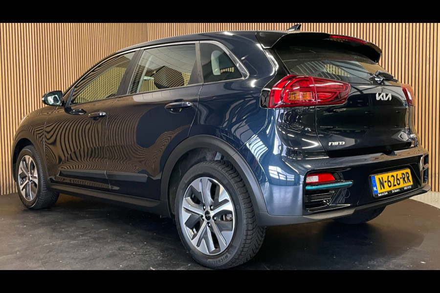 Kia e-Niro 64 kWh|100% SOH|NIEUWE LOGO|FACELIFT|VOLLEDER|ACC|APPLE CARPLAY|CAMERA|CLIMATE+CRUISE CONTROL|NAP|NL-AUTO|IN.BTW|1e EIG