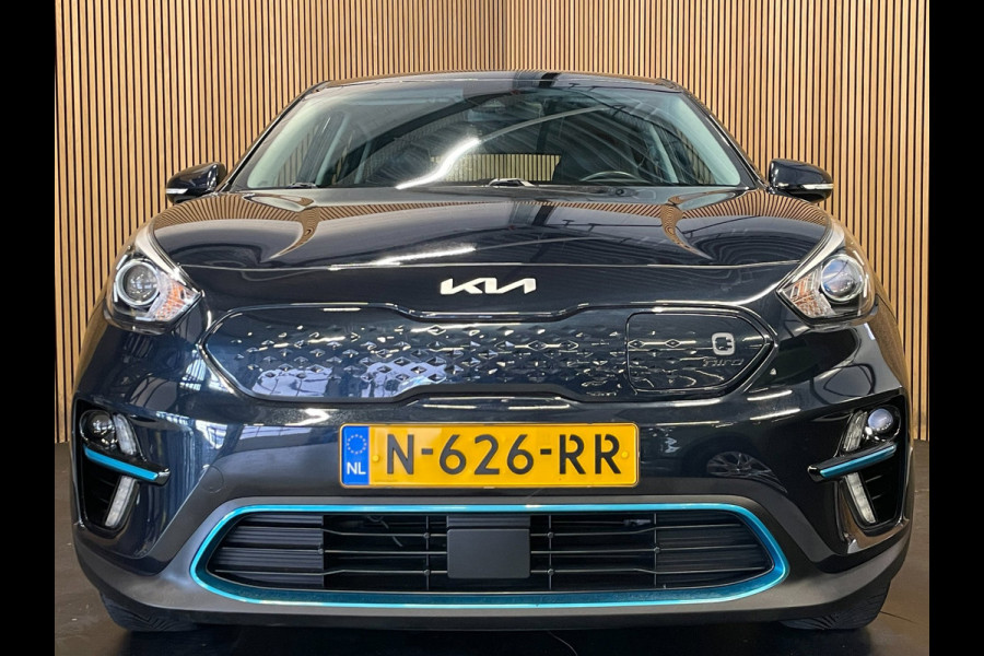 Kia e-Niro 64 kWh|100% SOH|NIEUWE LOGO|FACELIFT|VOLLEDER|ACC|APPLE CARPLAY|CAMERA|CLIMATE+CRUISE CONTROL|NAP|NL-AUTO|IN.BTW|1e EIG