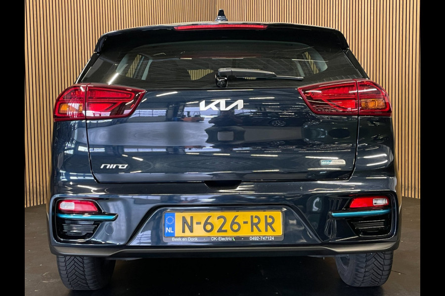 Kia e-Niro 64 kWh|100% SOH|NIEUWE LOGO|FACELIFT|VOLLEDER|ACC|APPLE CARPLAY|CAMERA|CLIMATE+CRUISE CONTROL|NAP|NL-AUTO|IN.BTW|1e EIG