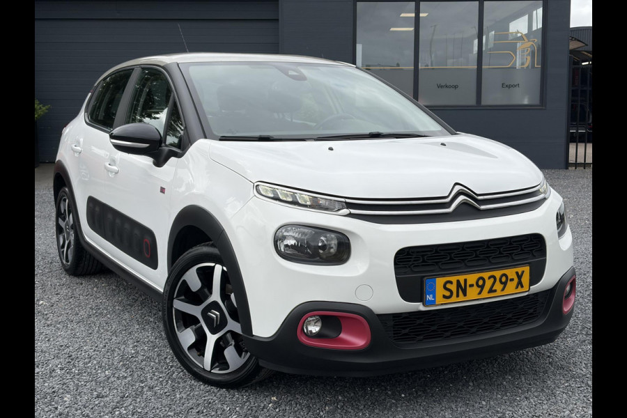 Citroën C3 1.2 PureTech ELLE 2e Eigenaar,Nieuwe D-riem,Carplay,Navi,Clima,Cruise,Pdc,N.A.P,Lm velgen,Rijstrooksensor,Apk tot 06-2027
