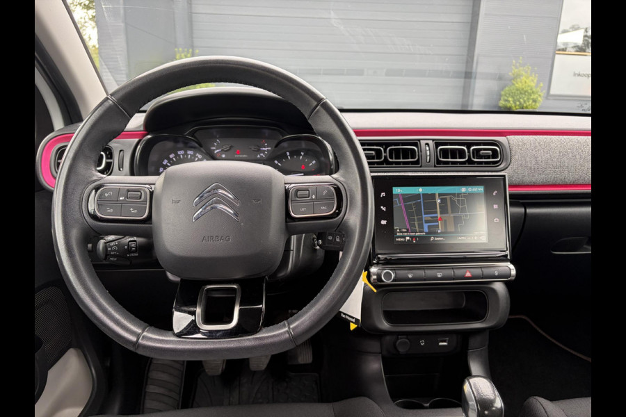 Citroën C3 1.2 PureTech ELLE 2e Eigenaar,Nieuwe D-riem,Carplay,Navi,Clima,Cruise,Pdc,N.A.P,Lm velgen,Rijstrooksensor,Apk tot 06-2027