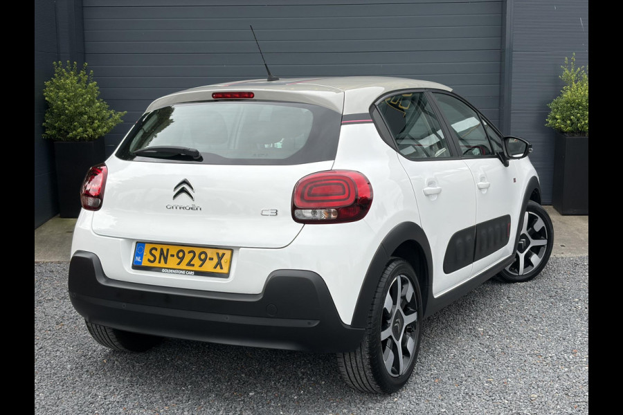 Citroën C3 1.2 PureTech ELLE 2e Eigenaar,Nieuwe D-riem,Carplay,Navi,Clima,Cruise,Pdc,N.A.P,Lm velgen,Rijstrooksensor,Apk tot 06-2027