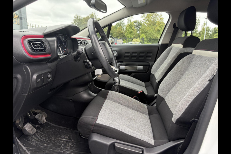 Citroën C3 1.2 PureTech ELLE 2e Eigenaar,Nieuwe D-riem,Carplay,Navi,Clima,Cruise,Pdc,N.A.P,Lm velgen,Rijstrooksensor,Apk tot 06-2027