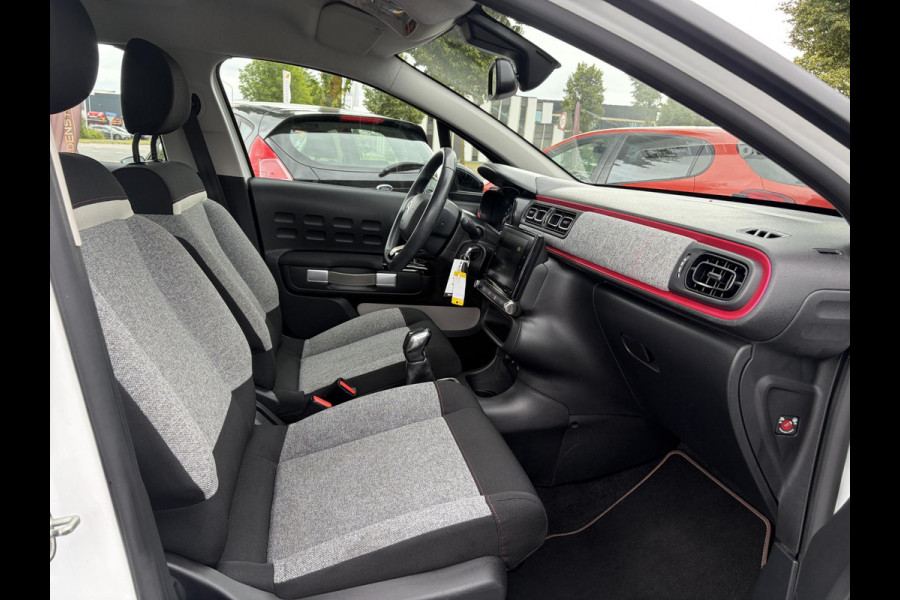 Citroën C3 1.2 PureTech ELLE 2e Eigenaar,Nieuwe D-riem,Carplay,Navi,Clima,Cruise,Pdc,N.A.P,Lm velgen,Rijstrooksensor,Apk tot 06-2027