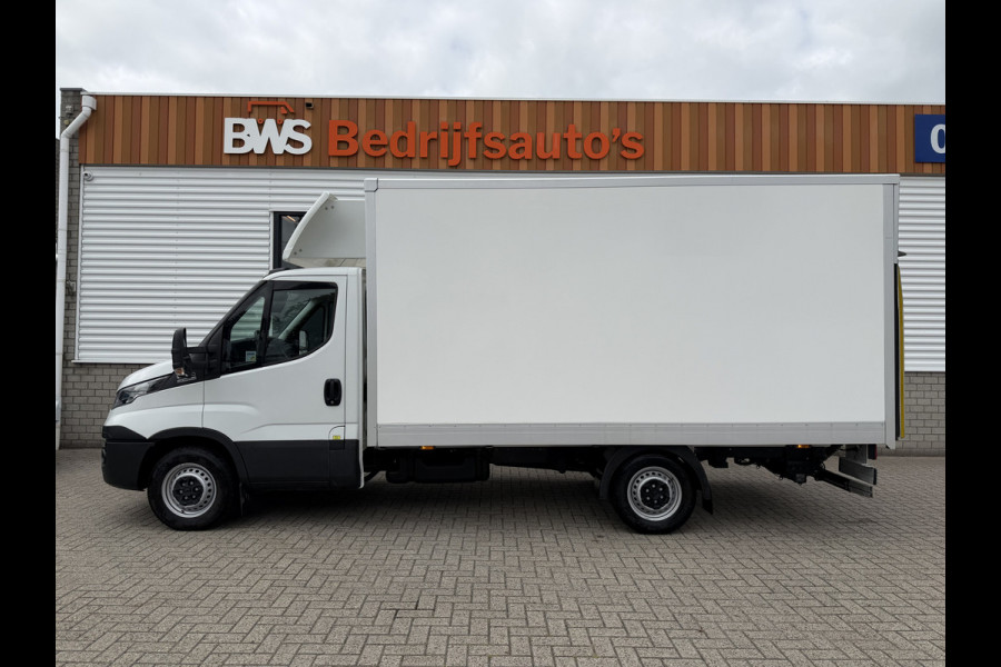 Iveco Daily 35S14 2.3 himatic automaat / euro 6 / bpm vrij / geen tol plicht ! / lease vanaf € 424 / bakwagen met laadklep / climate control / zijdeur / 410 cm L x 210 cm B x 200 cm H