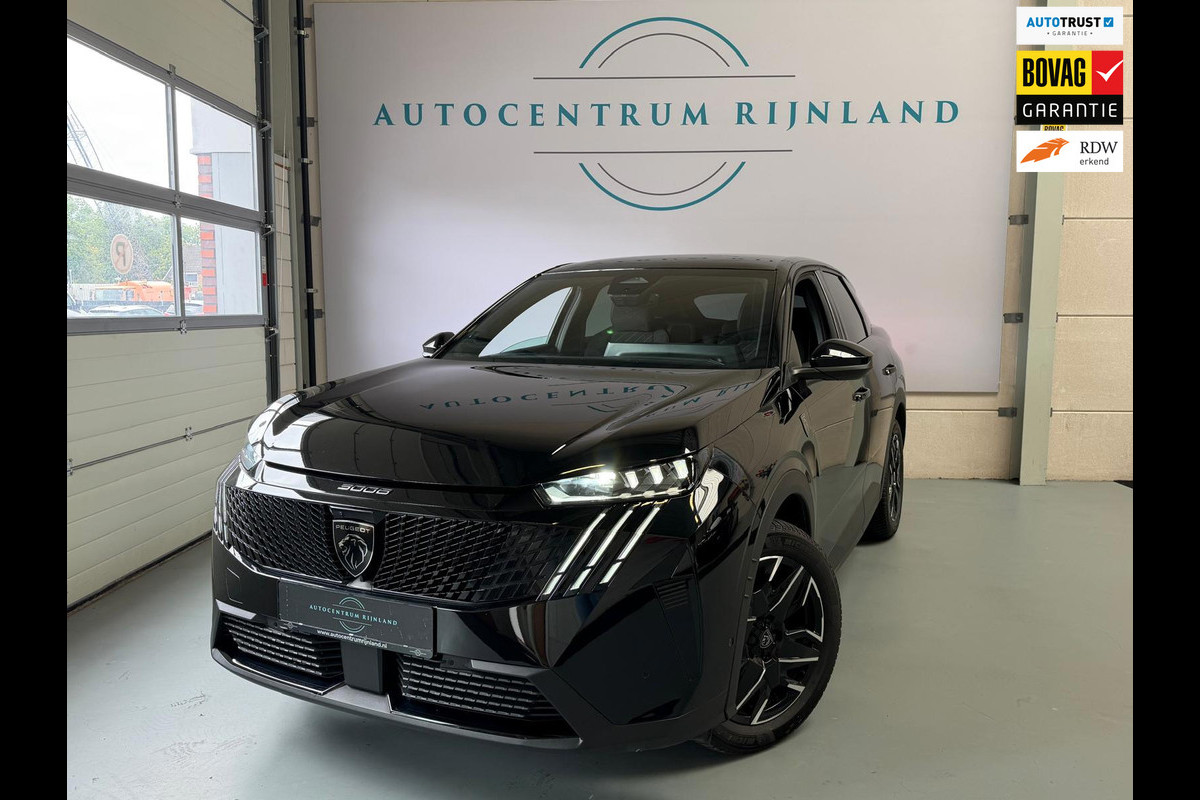 Peugeot 3008 1.2 Hybrid 145 GT, 1 Jaar Bovag Garantie, 360 Camera, Massage, Stoel/stuur achterbank verwarming, Navi,