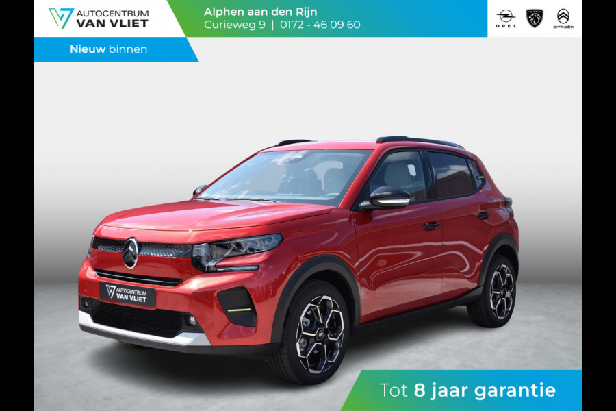 Citroën ë-C3 Max 113pk Comfort Range 44 kWh | VOORRAAD | STOELVERWARMING | VERWARMDE VOORRUIT | VERWARMD STUURWIEL | 17" LM VELGEN | NAVI | CLIMATE CONTROL |