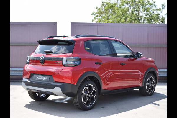 Citroën ë-C3 Max 113pk Comfort Range 44 kWh | VOORRAAD | STOELVERWARMING | VERWARMDE VOORRUIT | VERWARMD STUURWIEL | 17" LM VELGEN | NAVI | CLIMATE CONTROL |