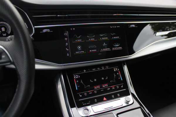 Audi Q7 60 TFSI e quattro Competition / SoH 91,5% / Trekhaak / Panoramadak / 360Camera / Head-up / Softclose / Luchtvering / 22'' / Keyless / Matrix LED / Carbon intr. / Stoelventilatie+Verwarming / Stuurverwarming / Bose / Dodeh