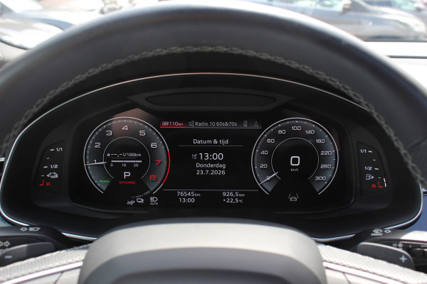 Audi Q7 60 TFSI e quattro Competition / SoH 91,5% / Trekhaak / Panoramadak / 360Camera / Head-up / Softclose / Luchtvering / 22'' / Keyless / Matrix LED / Carbon intr. / Stoelventilatie+Verwarming / Stuurverwarming / Bose / Dodeh