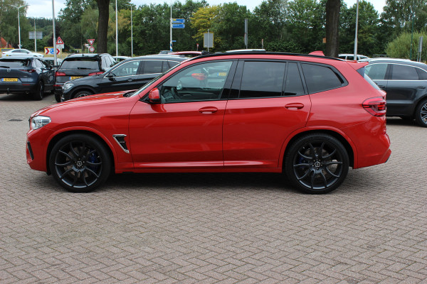 BMW X3 M / Trekhaak / Panoramadak / 360Camera / Head-up / Leder / Harman Kardon / 20'' / Stoelverwarming / Dodehoek / DAB / ACC