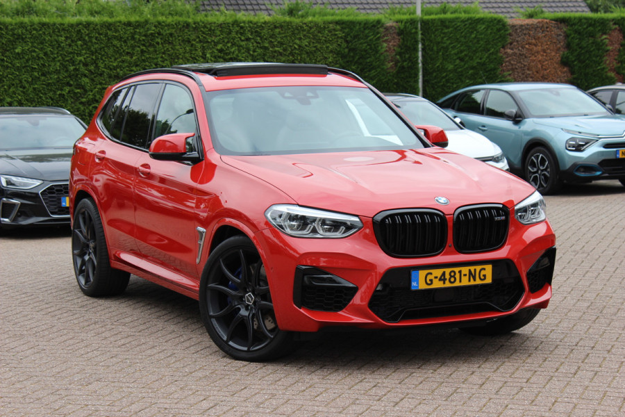 BMW X3 M / Trekhaak / Panoramadak / 360Camera / Head-up / Leder / Harman Kardon / 20'' / Stoelverwarming / Dodehoek / DAB / ACC