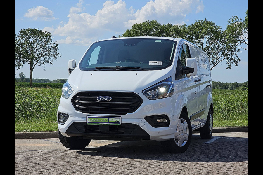 Ford Transit Custom 340 2.0 TDCI L2H1 Trend L2H1 2x Schuifdeur Airco Trekhaak Navi PDC Achterdeuren Cruise Control Euro6 131 PK